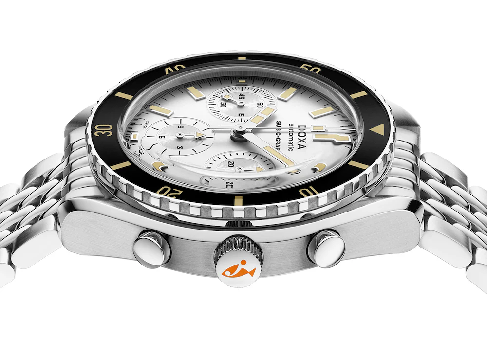 Doxa SUB 200 C-Graph Searambler Bracelet Watch - Image 3