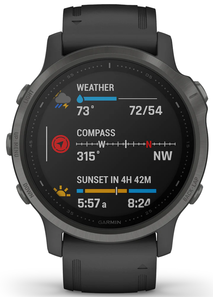 Garmin Watch Fenix 6S Pro Black D - Image 4