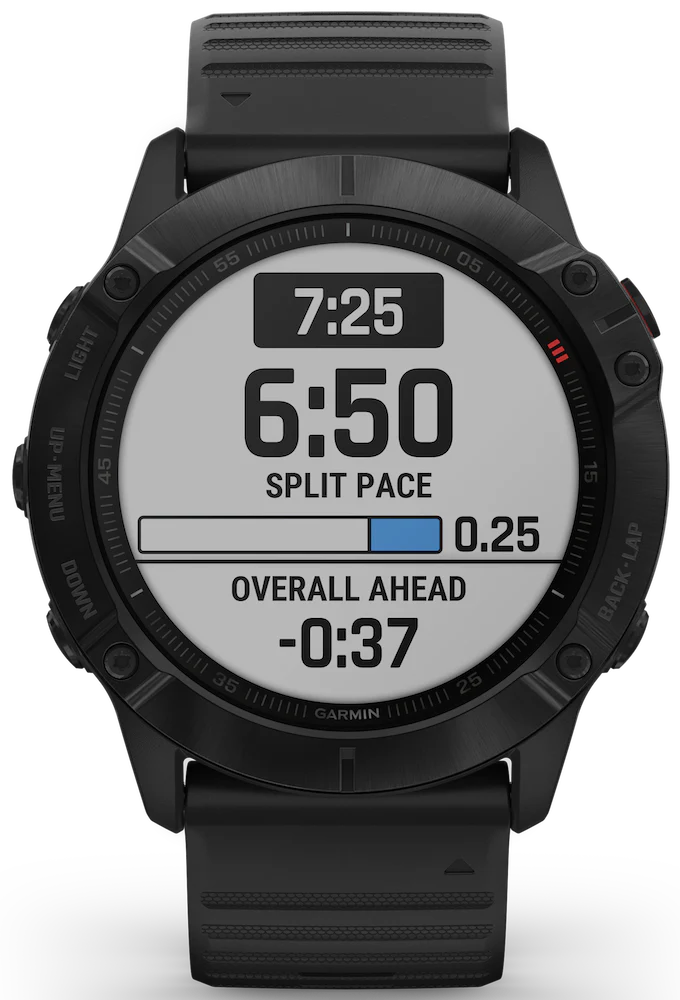 Garmin Watch Fenix 6X Sapphire Carbon Grey DLC D - Image 5