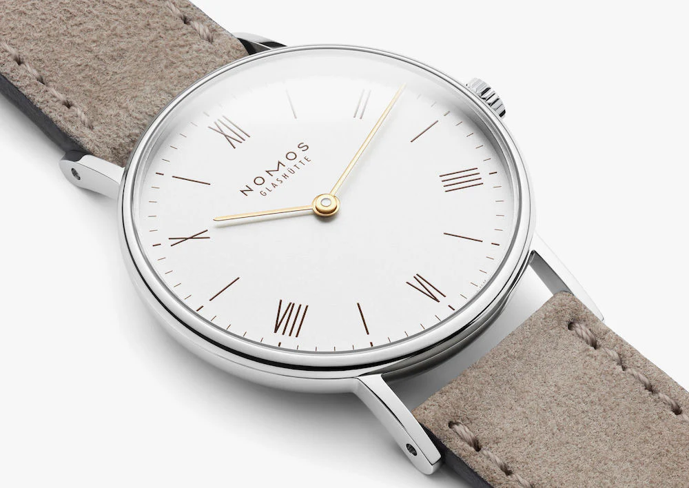 Nomos Glashutte Ludwig 33 Duo Sapphire Crystal Watch - Image 3