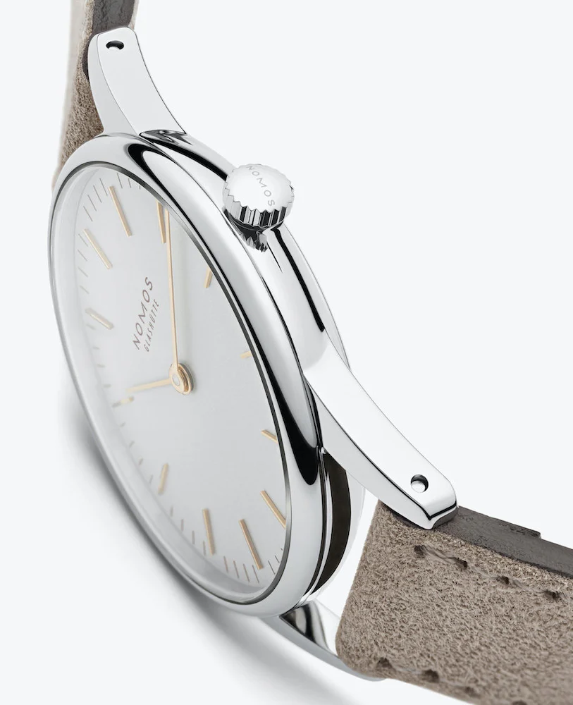 Nomos Glashutte Orion 33 Duo Steel Back Watch - Image 6