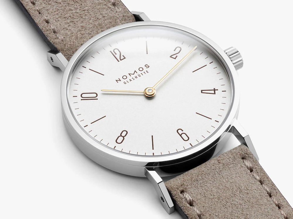 Nomos Glashutte Tangente 33 Duo Sapphire Crystal Watch - Image 4