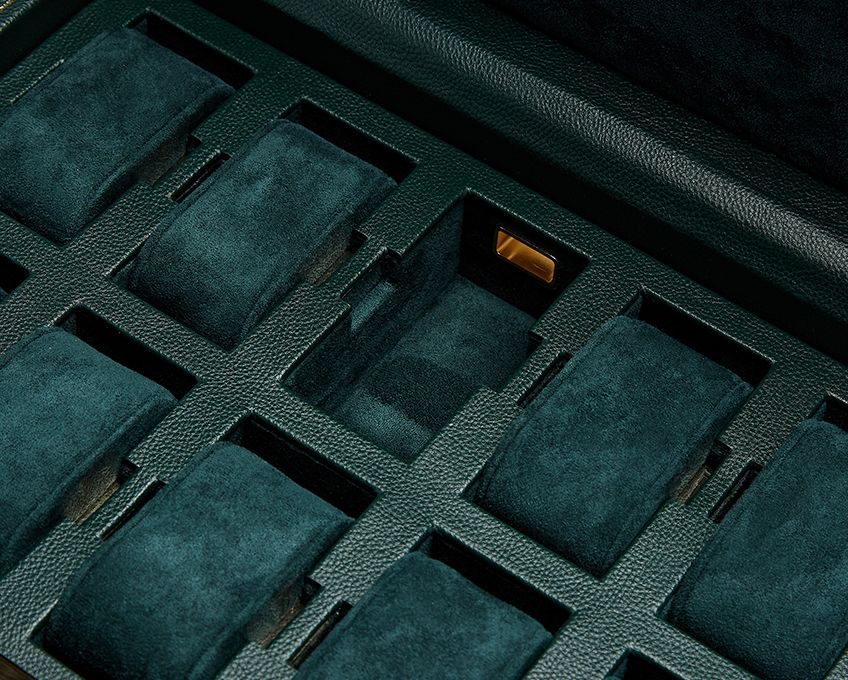 WOLF Watch Box British Racing Green 10pc - Image 6